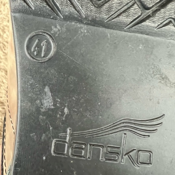 Dansko Pearl Opal Iridescent mule Clogs professional comfort size 41 - Picture 10 of 11